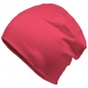 Winter hat - mod.3001:Long, coral, Cotton